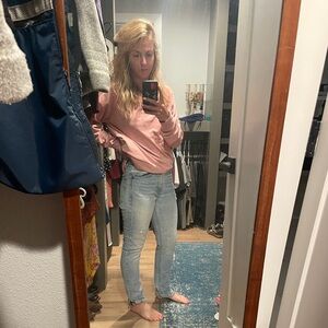 FRAME Faded Blue Denim Jeans